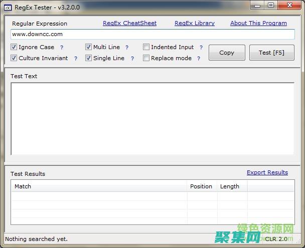 正則在線測試工具