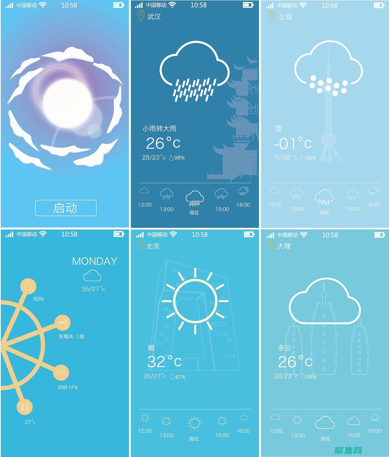 天氣預報調用