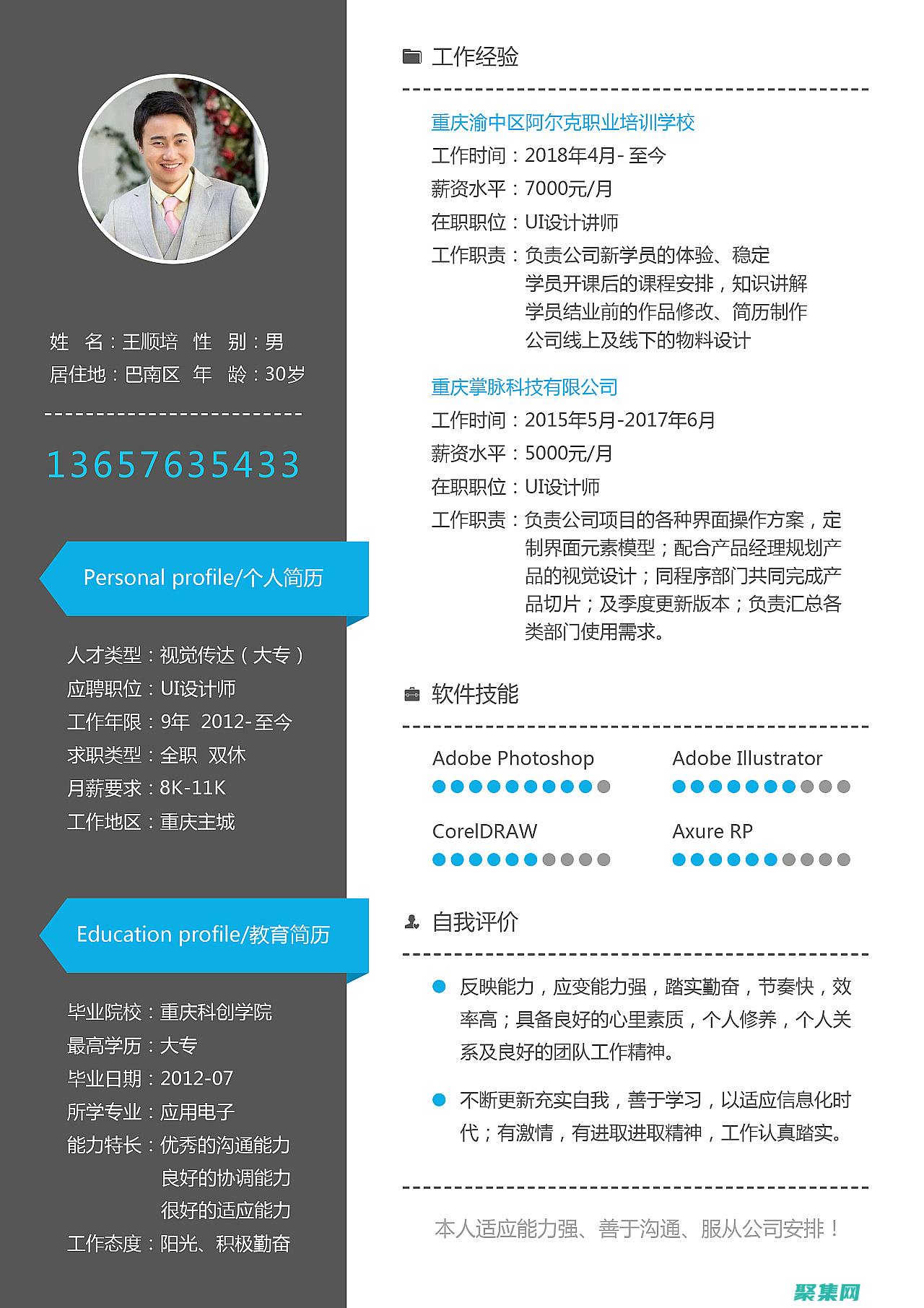 您的簡歷我們已查閱