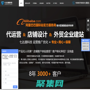 阿里巴巴國際站代運營-旺鋪裝修-旺鋪托管-外貿網站建設-阿里官方認證服務商-深圳市七達通科技有限公司