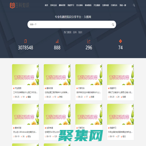 專業有趣的知識分享平臺-久酷網