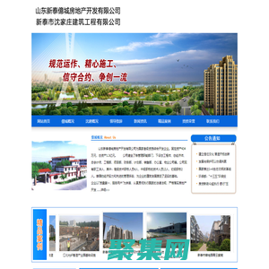 山東新泰|城房地產開發有限公司|新泰市沈家莊建筑工程有限公司